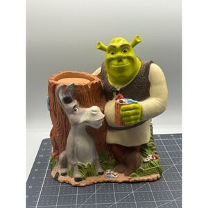 Vintage 2004 Shrek 2 Dixie Cup Holder Shrek and Donkey DreamWorks Collectible